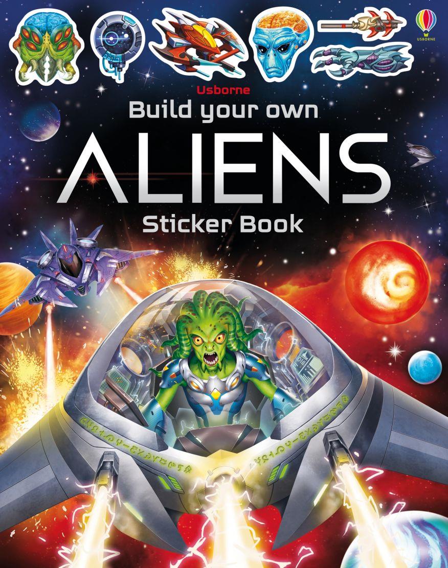 USB - Build Your Own Aliens Sticker Book