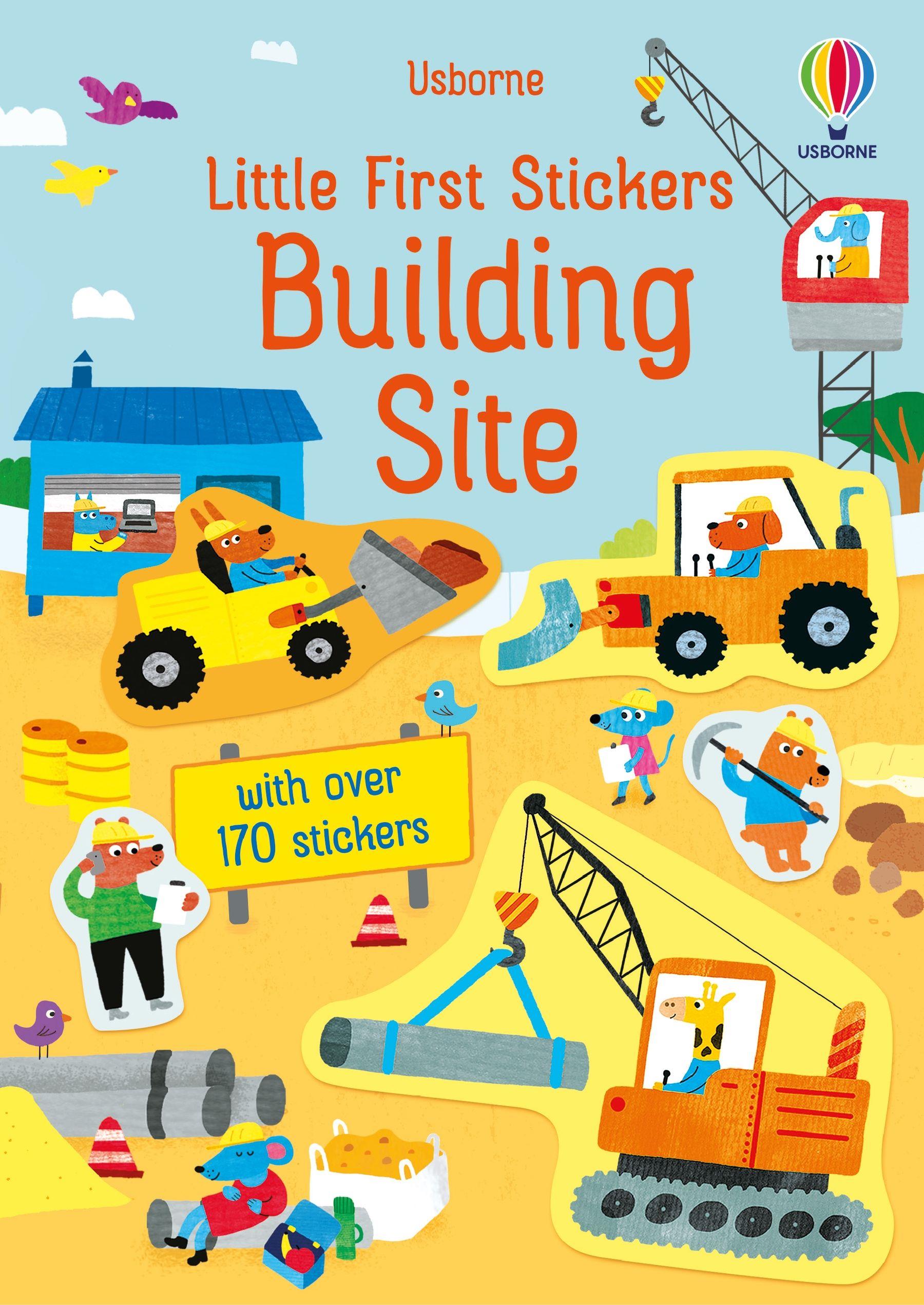 USB  - Little First Stickers Building Site