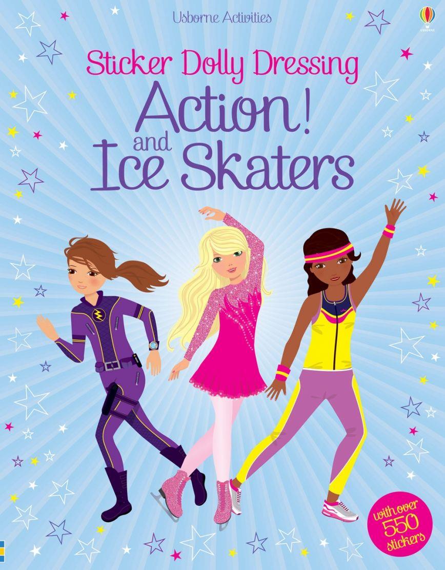 USB - Sticker Dolly Dressing Action! & Ice Skaters
