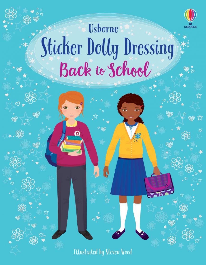 USB - Sticker Dolly Dressing Back To School