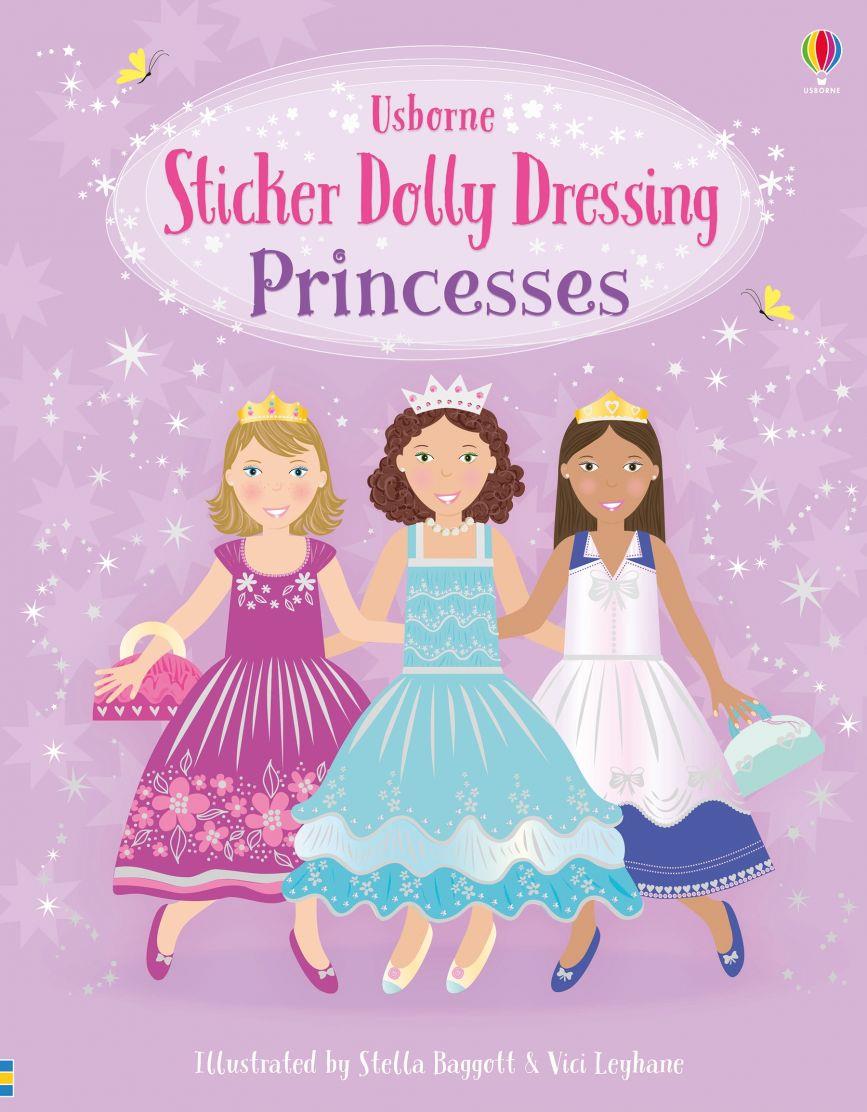 USB - Sticker Dolly Dressing Princesses