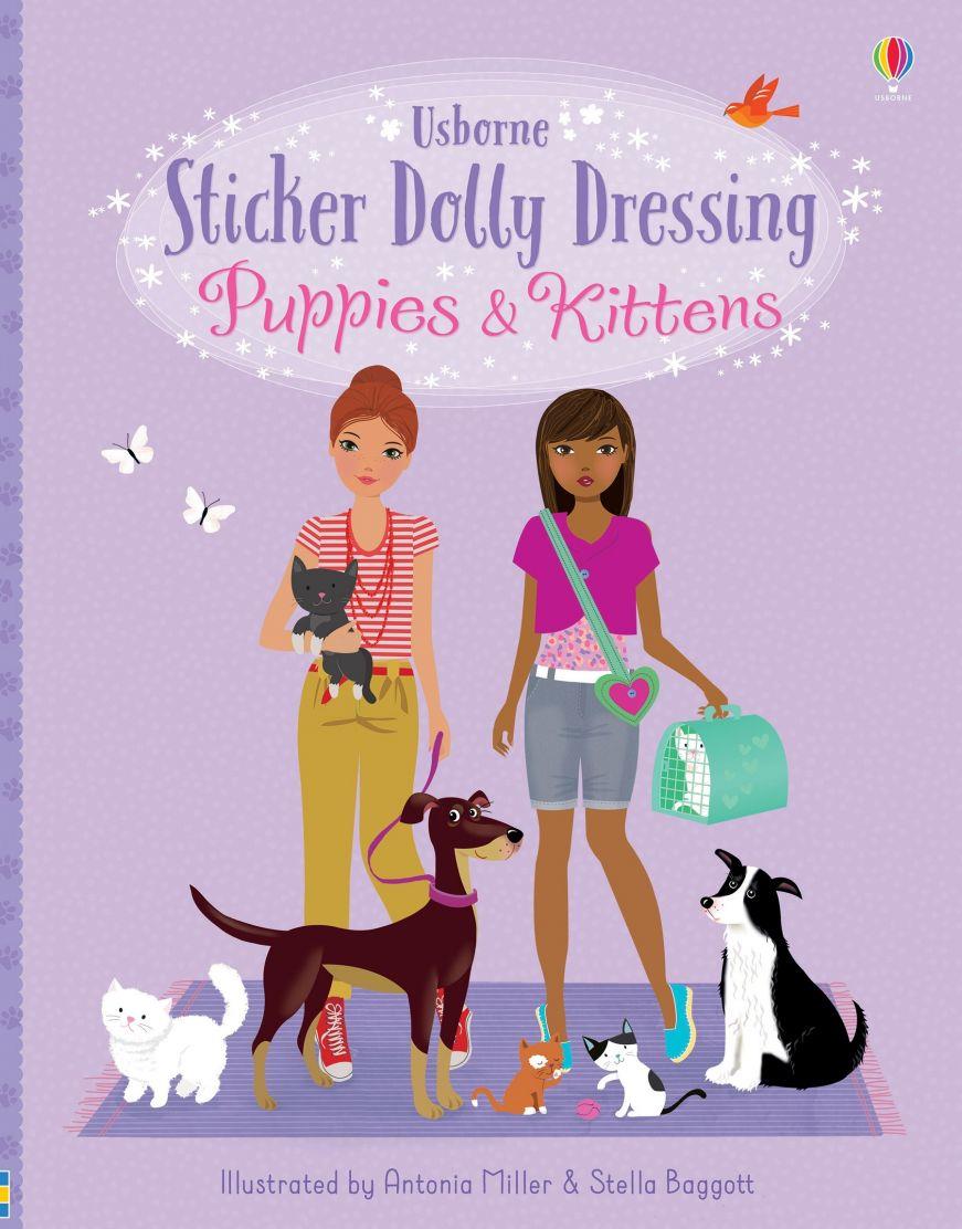 USB - Sticker Dolly Dressing Puppies & Kittens