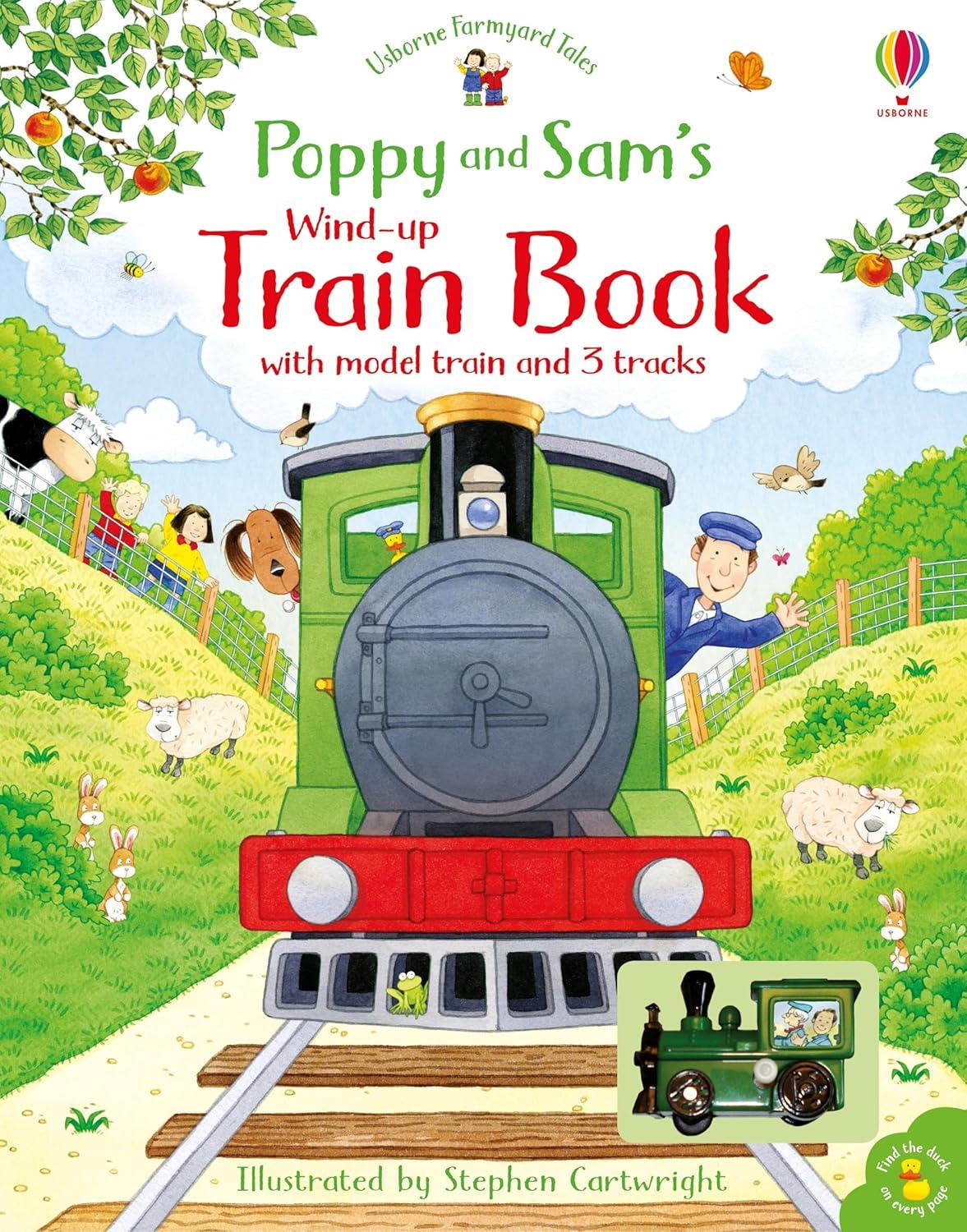 USB - Wind-Up - Poppy and Sam's Wind-Up Train-Book