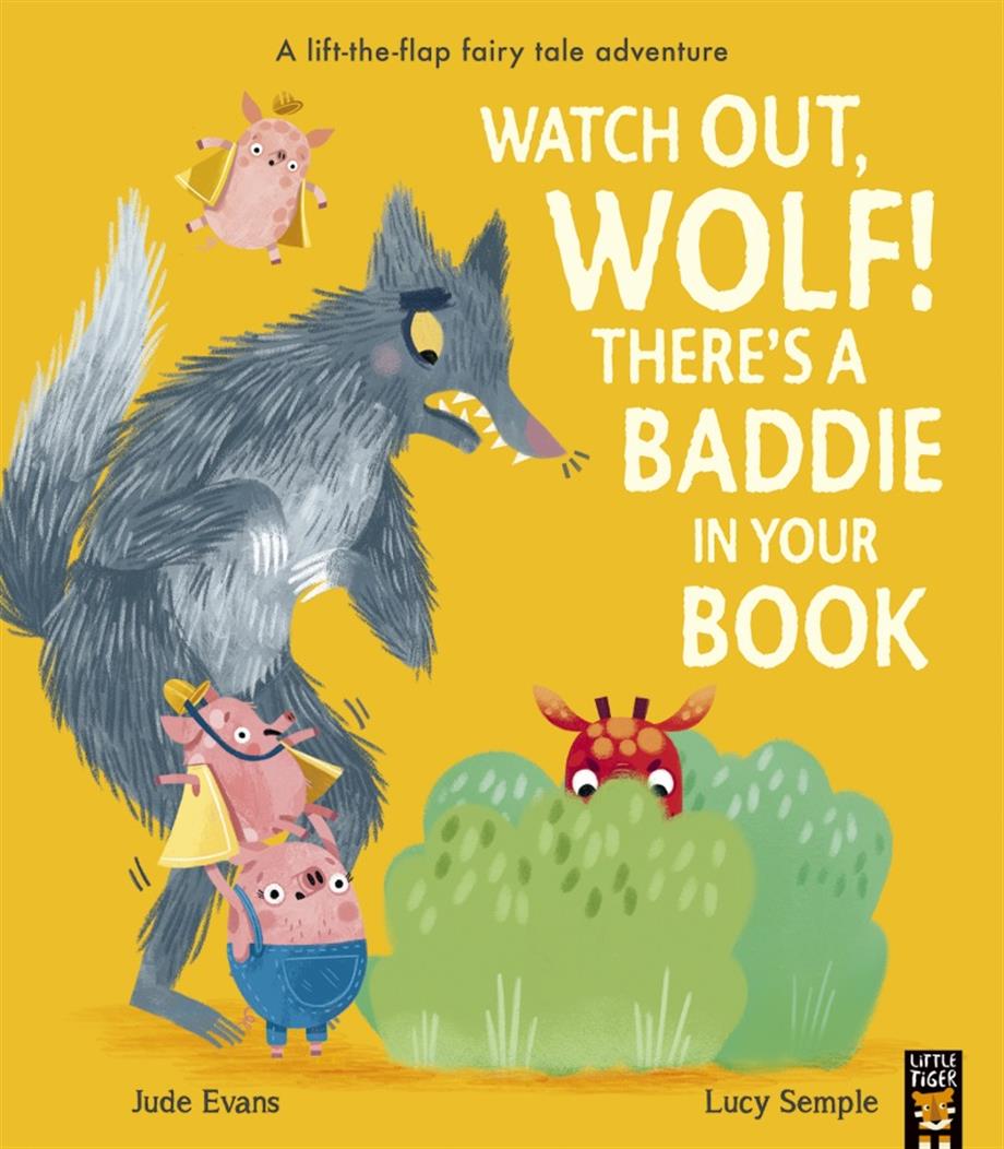 Watch Out, Wolf! There'S A Baddie In Your Book