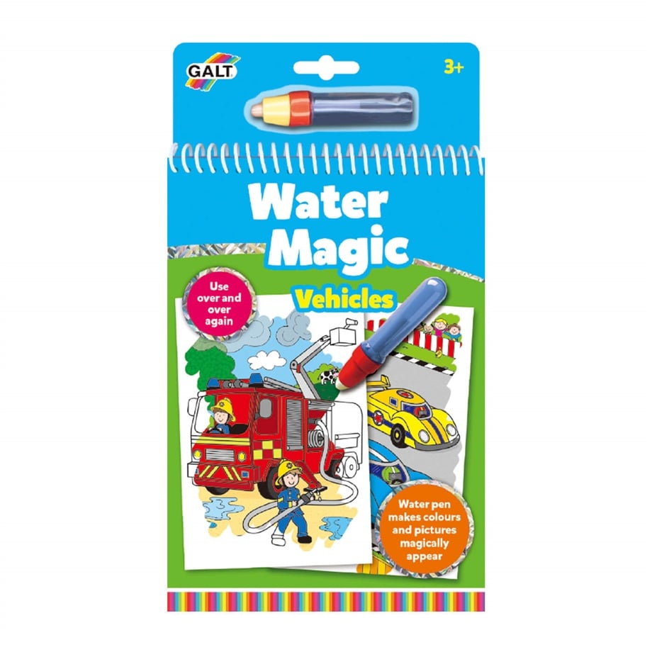 Water Magic Sihirli Kitap Vehicles 3 Yaş+ 