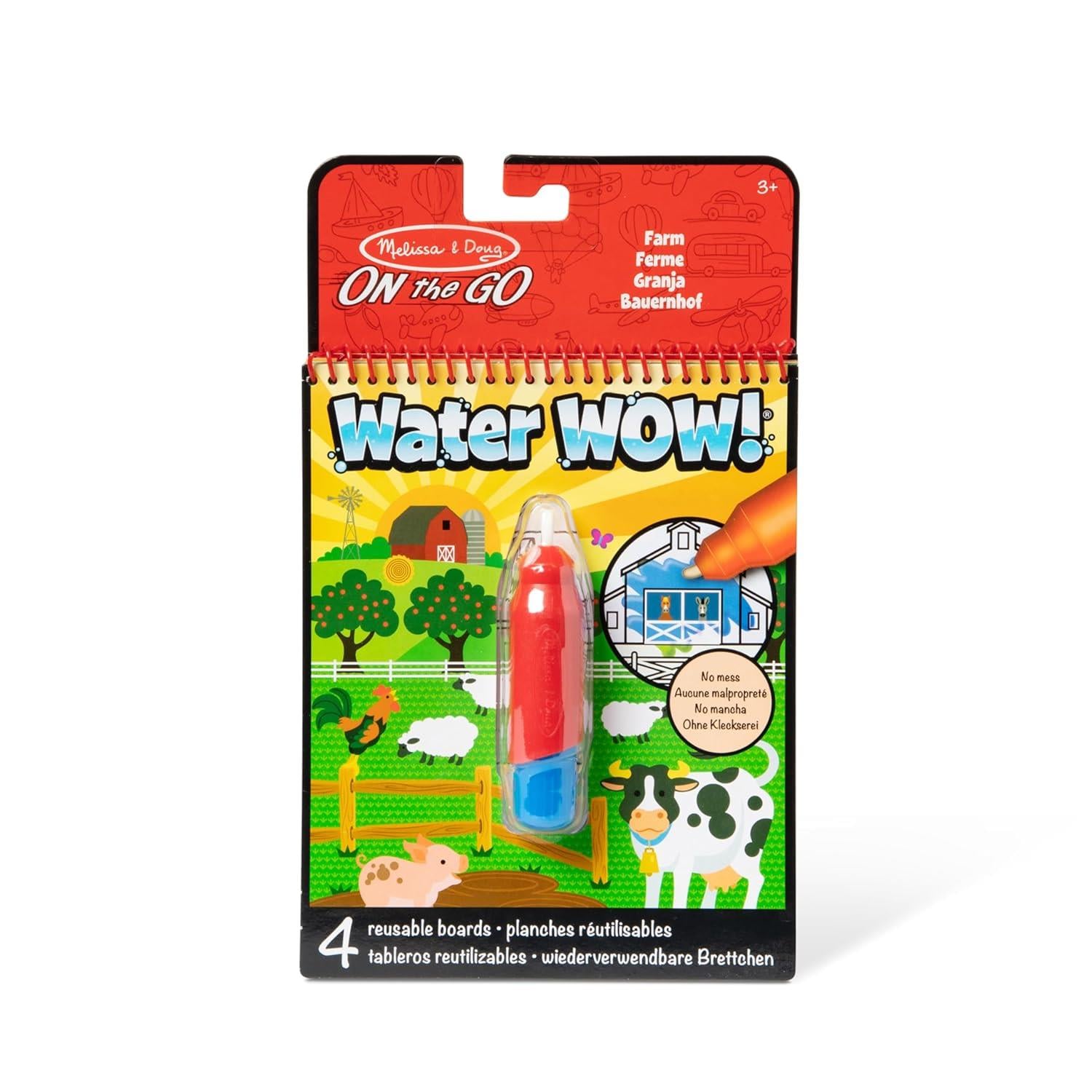 Water Wow! Su İle Boyama Kitabı - Çiftlik
