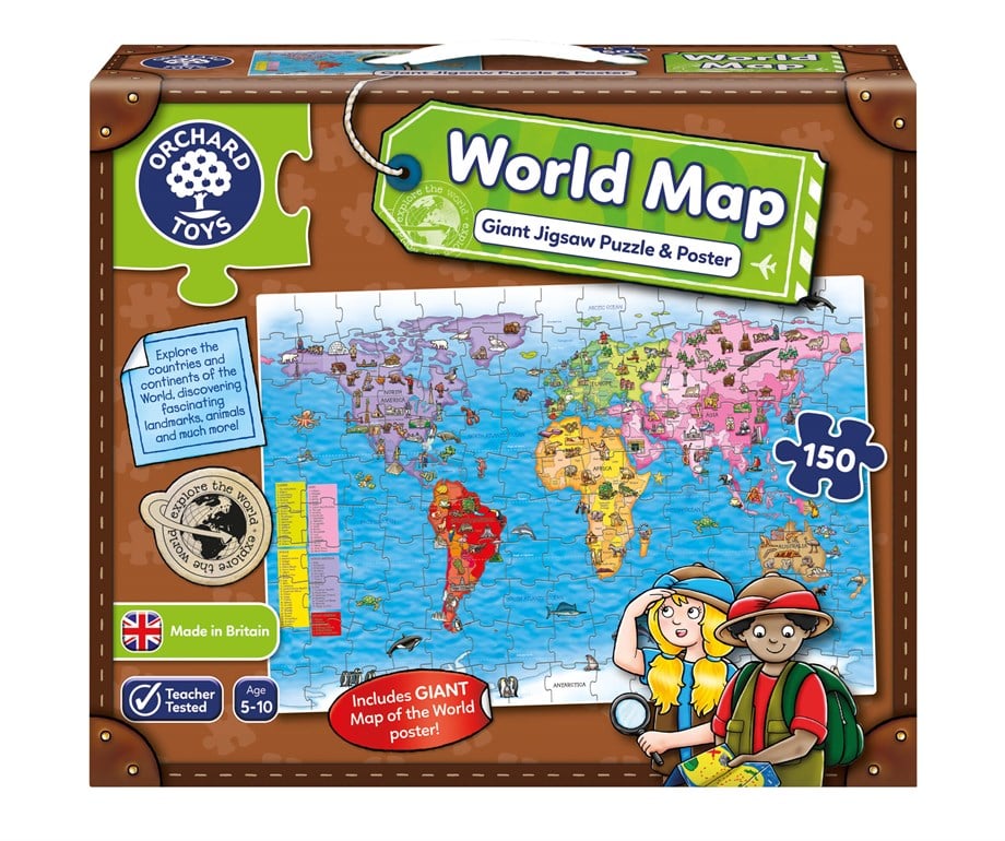 WORLD MAP 5 - 10 YAŞ