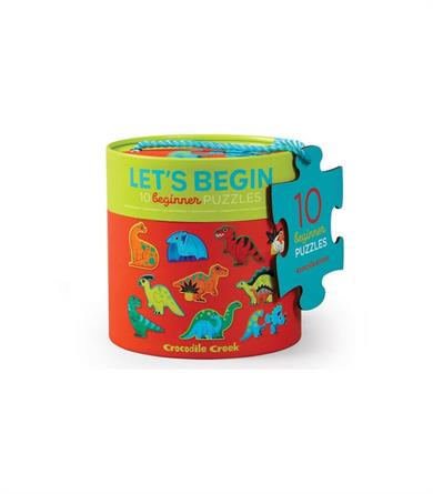 Crocodile Creek İlerleyen Puzzle - Dinozorlar