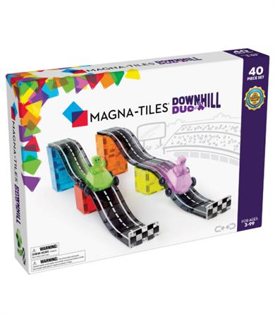 Magna-Tiles - Downhill Duo 40-Piece Set - Yokuş Aşağı 2'li - 40 Parça