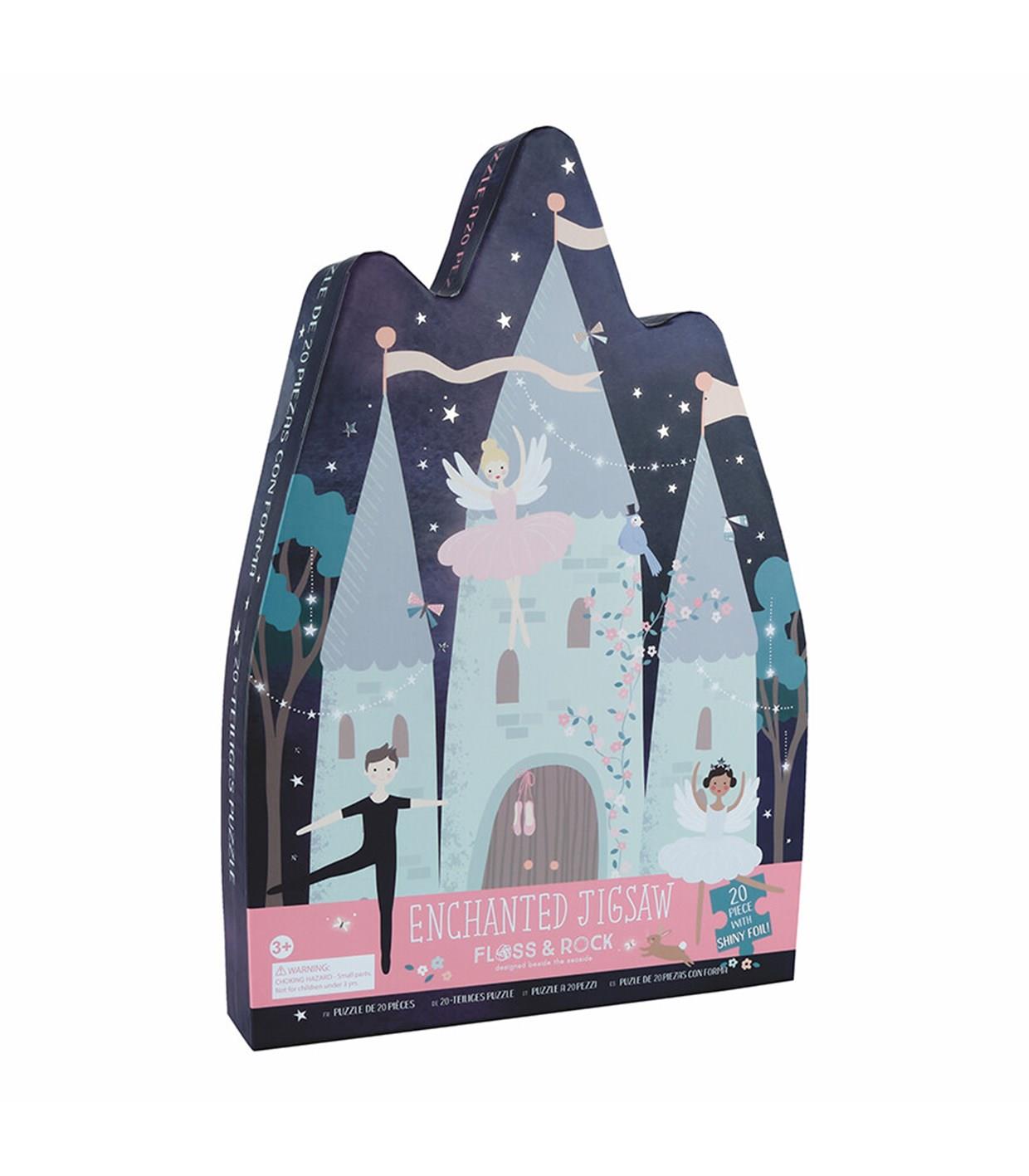 20 Parça Kale Şekilli Yap-Boz / Enchanted