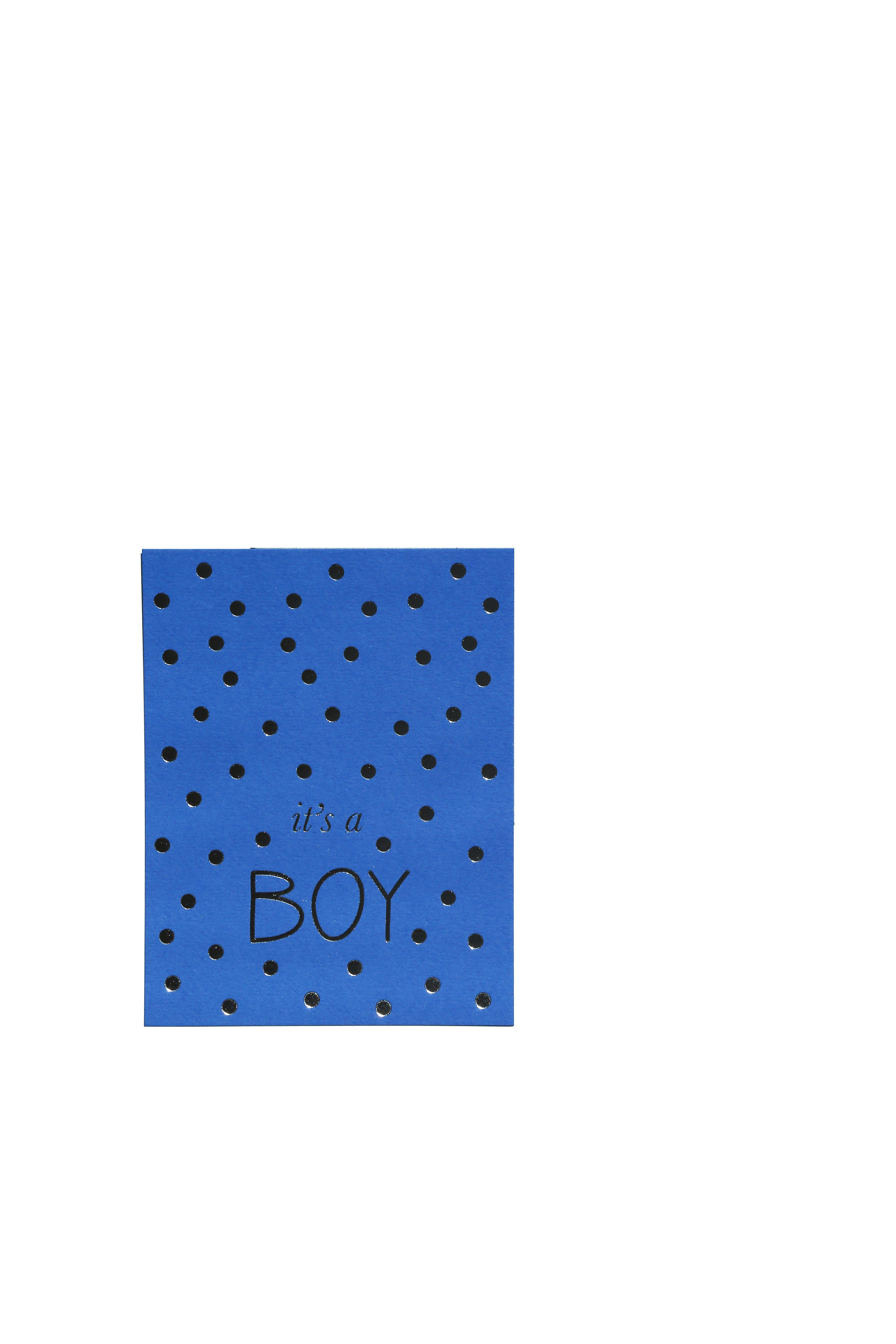30 Kağıt İşleri x TheIllustrationary It's a boy Tebrik Kartı
