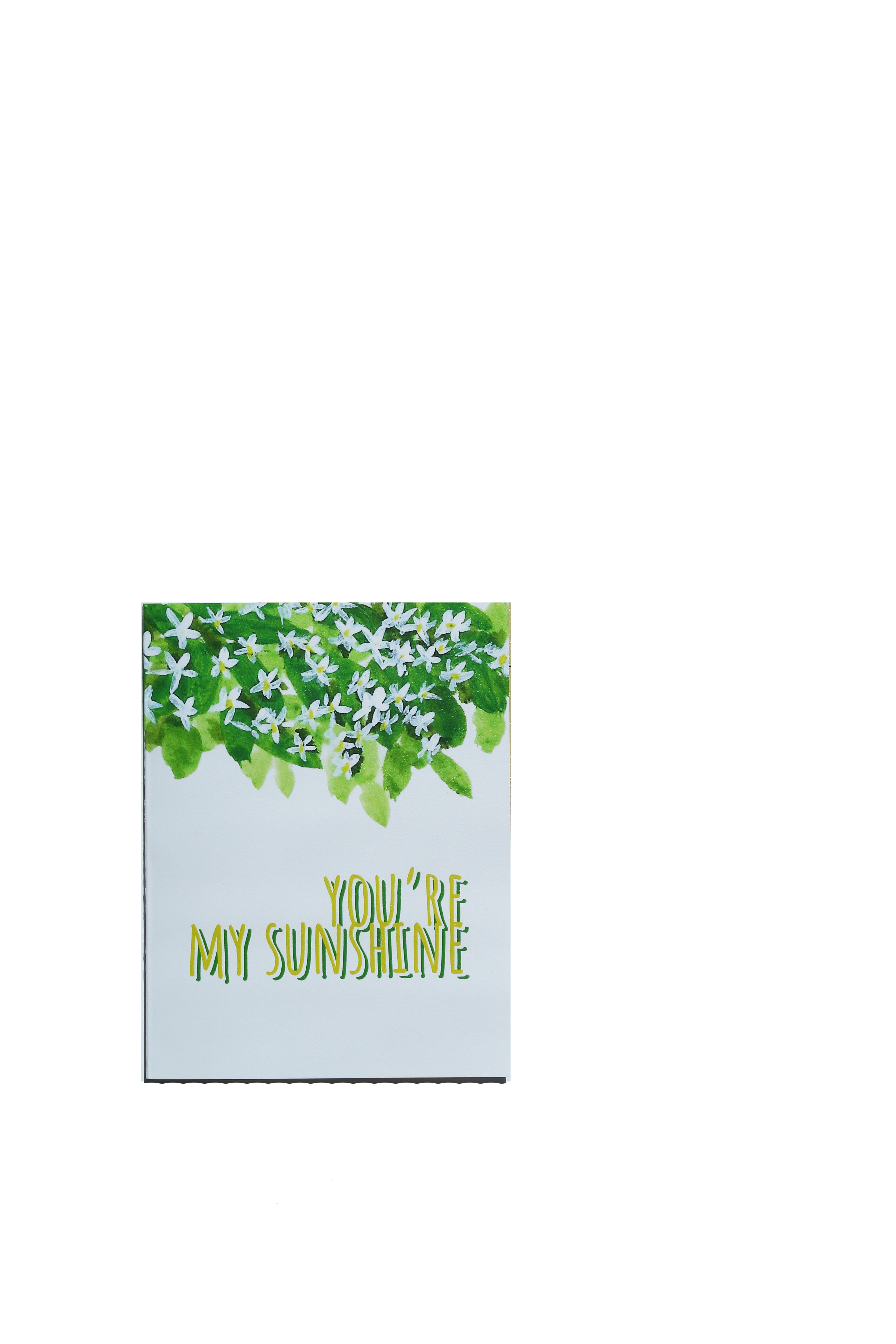 30 Kağıt İşleri x TheIllustrationary You are my sunshine Tebrik Kartı