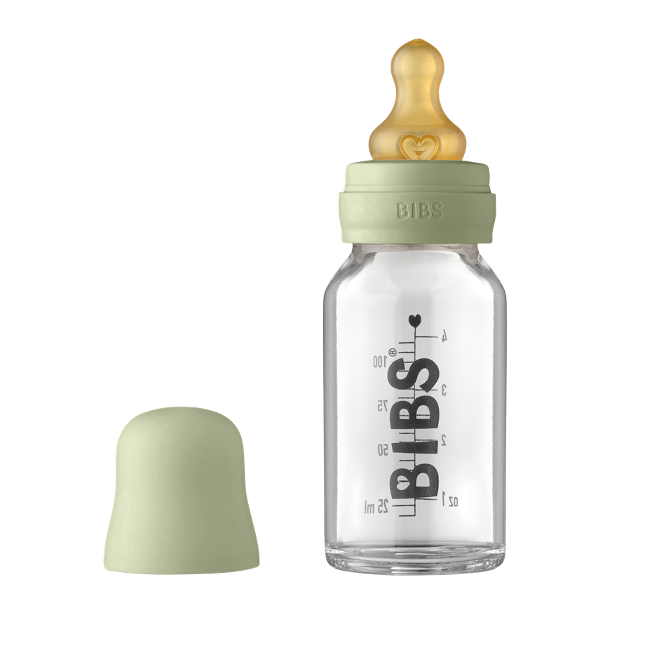 Baby Bottle Complete Set 110 Ml - Sage