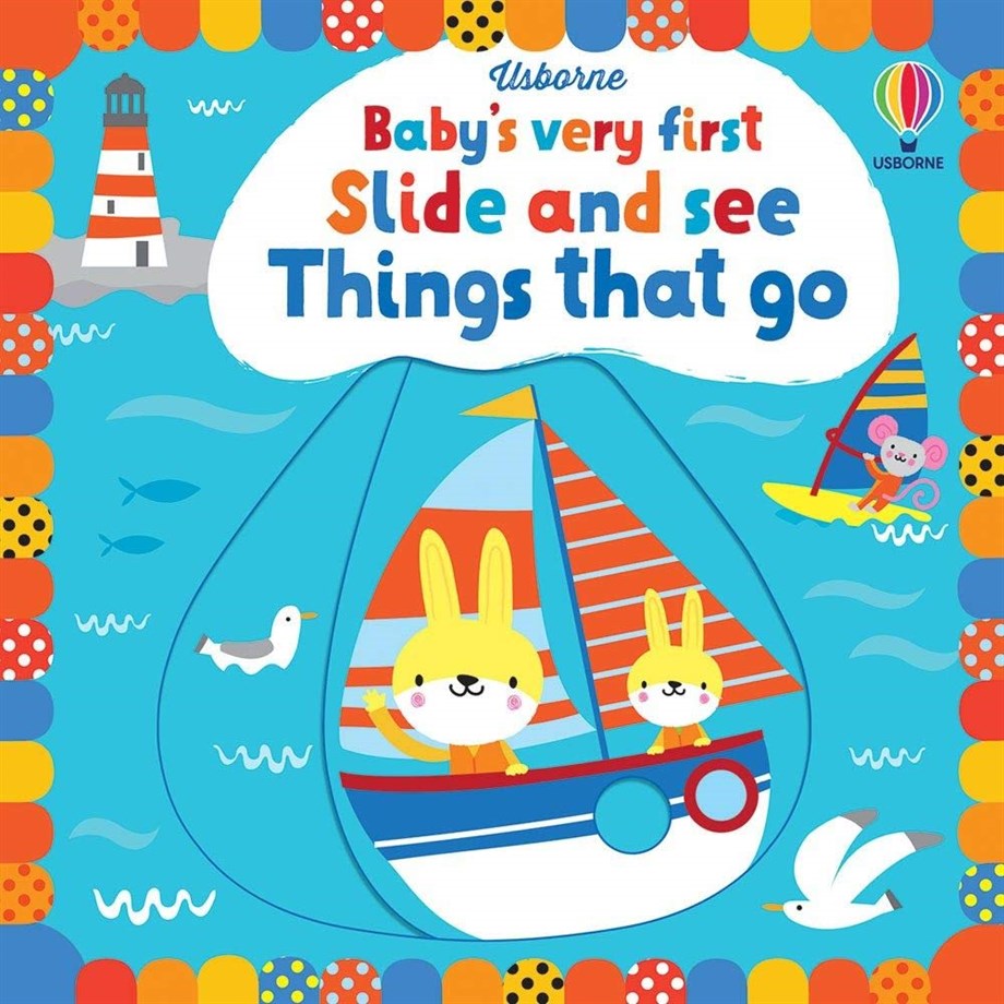 BABY S VERY FIRST SLIDE AND SEE THINGS THAT GO