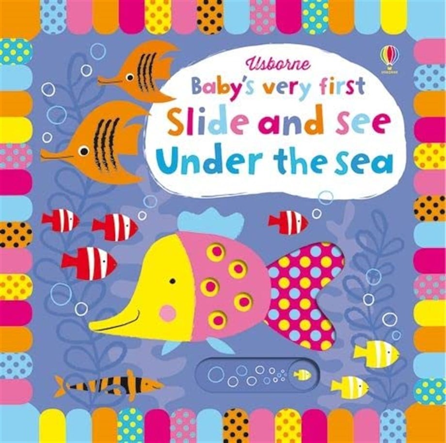 BABY S VERY FIRST SLIDE AND SEE UNDER THE SEA