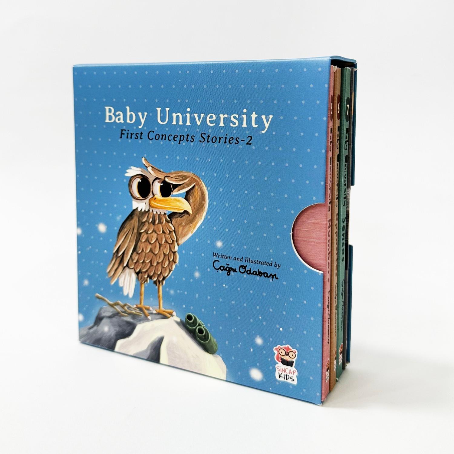 Baby University First Concepts Stories 2 (4 Book)