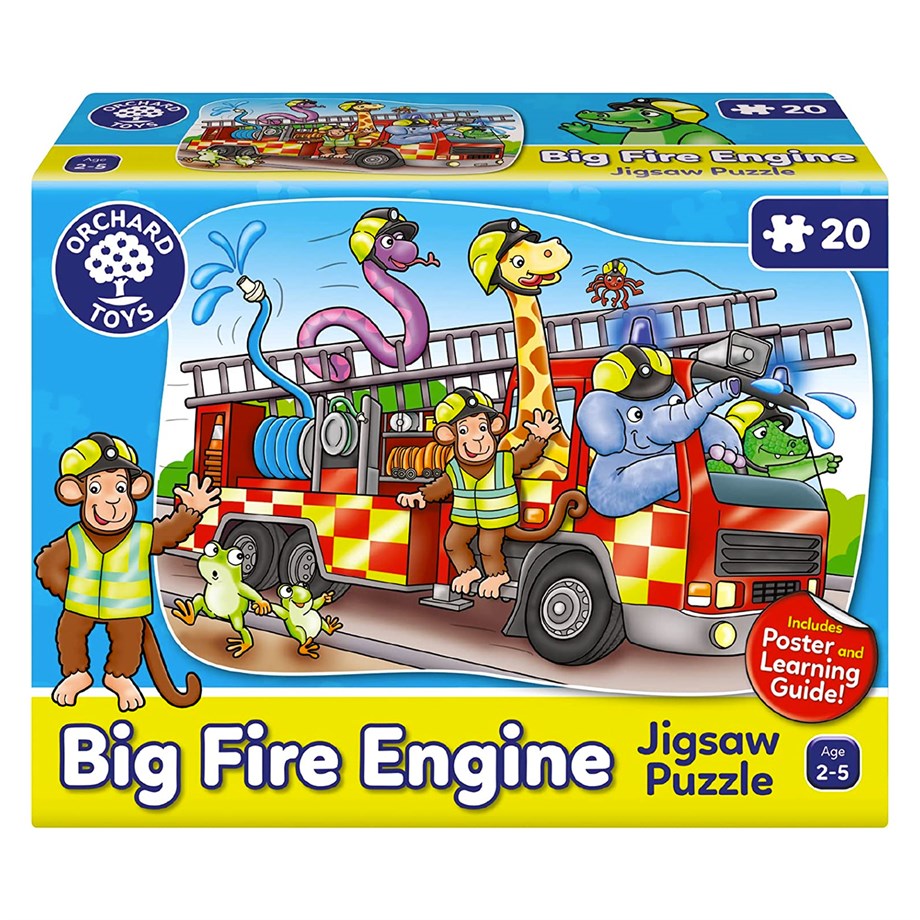 BIG FIRE ENGINE - YENİ TASARIM 2 - 5 YAŞ