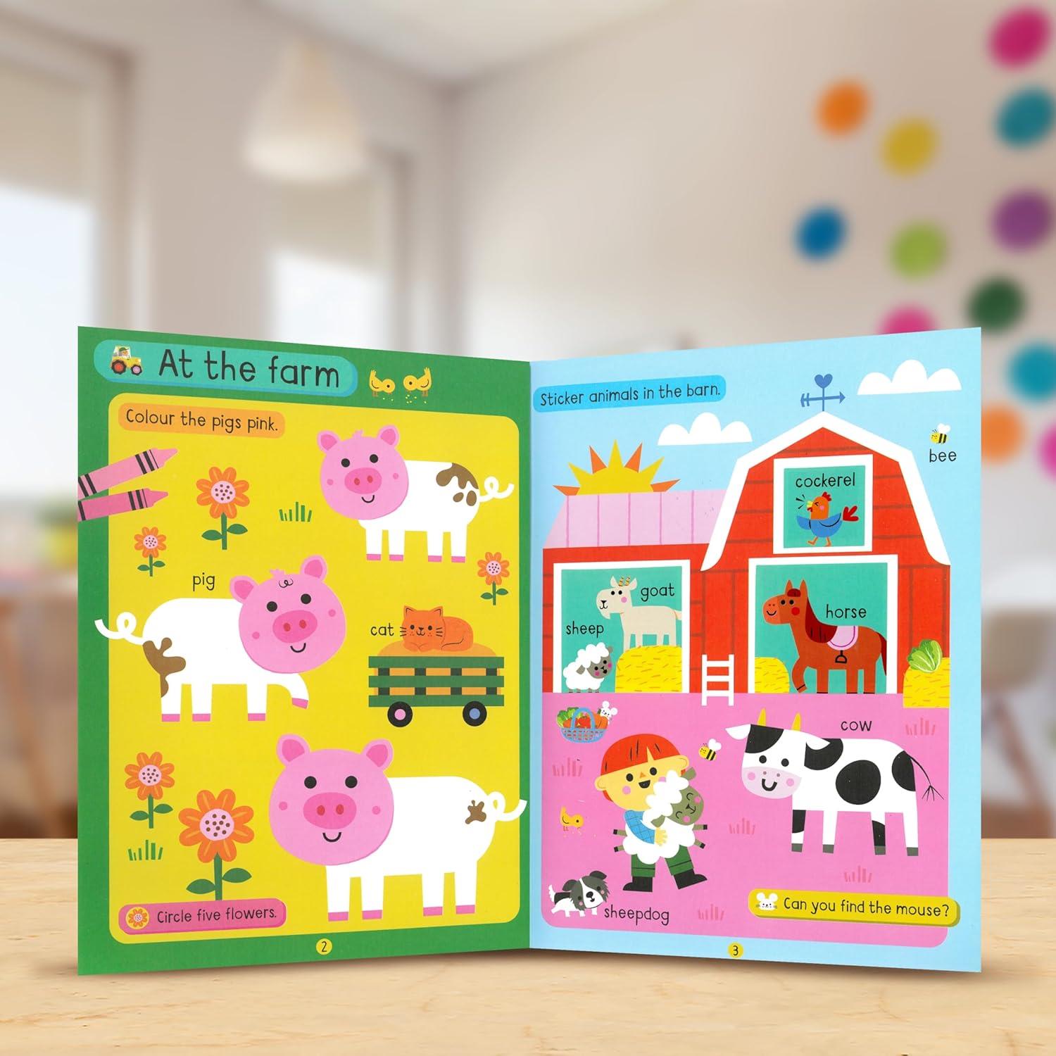 Big Stickers for Toddler Hands Big Stickers for Toddler Hands: Animals