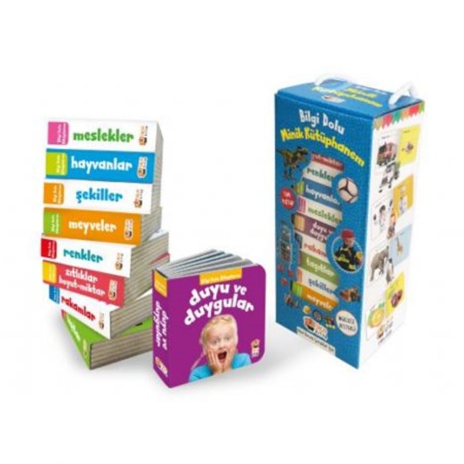 Bilgi Dolu Minik Kütüphanem Mavi Kutu