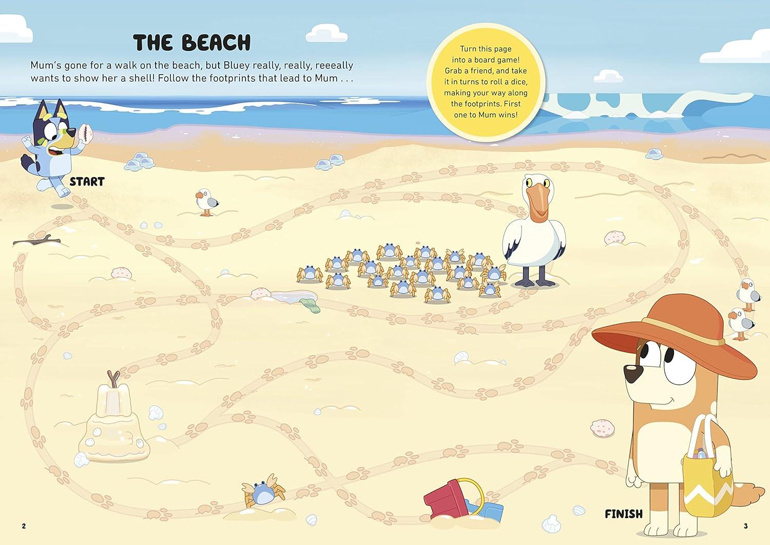 Catching Blueys Bluey: Blueys Beach - Kitap>İngilizce Kitaplar | My Kid Concept