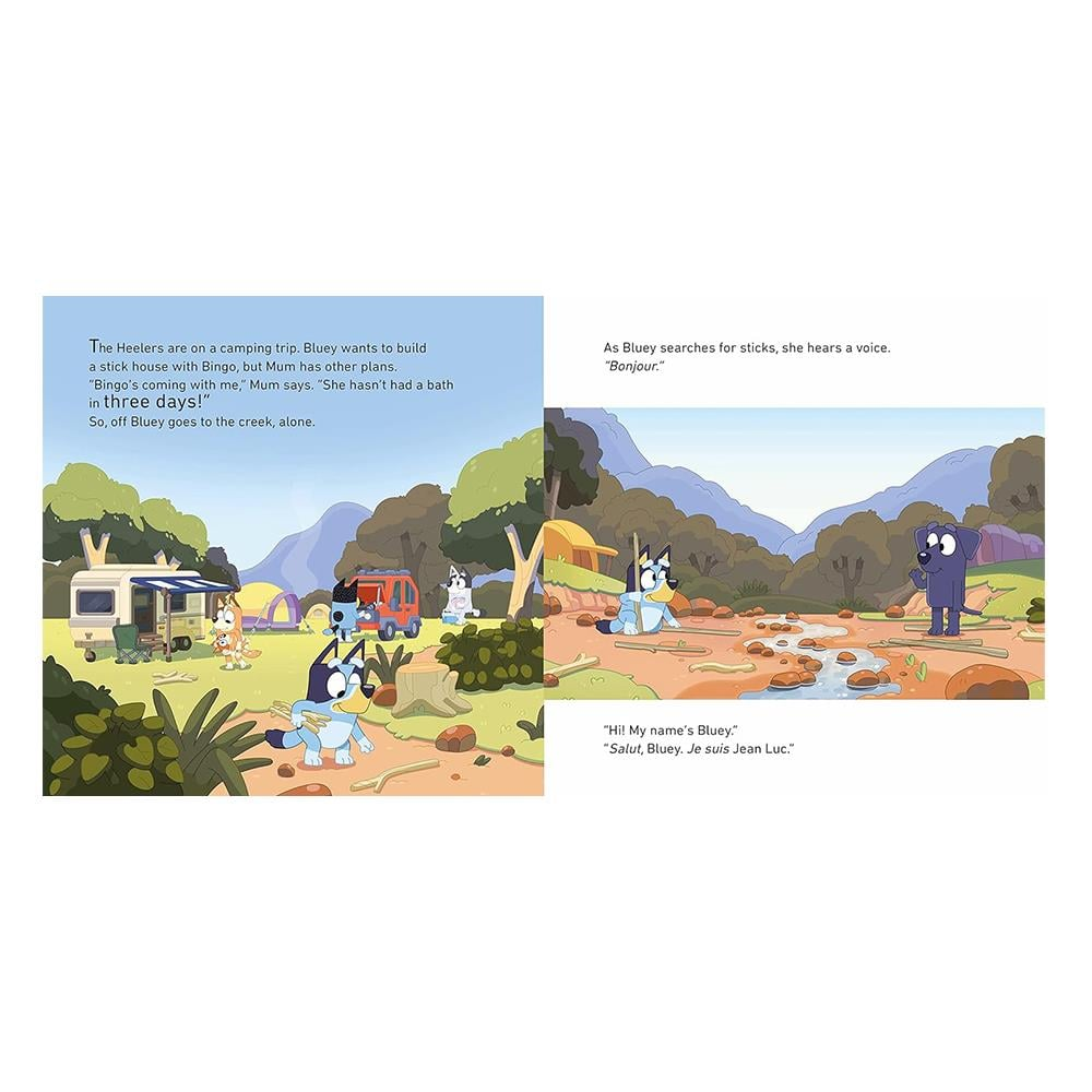 Bluey - Camping - Paperback