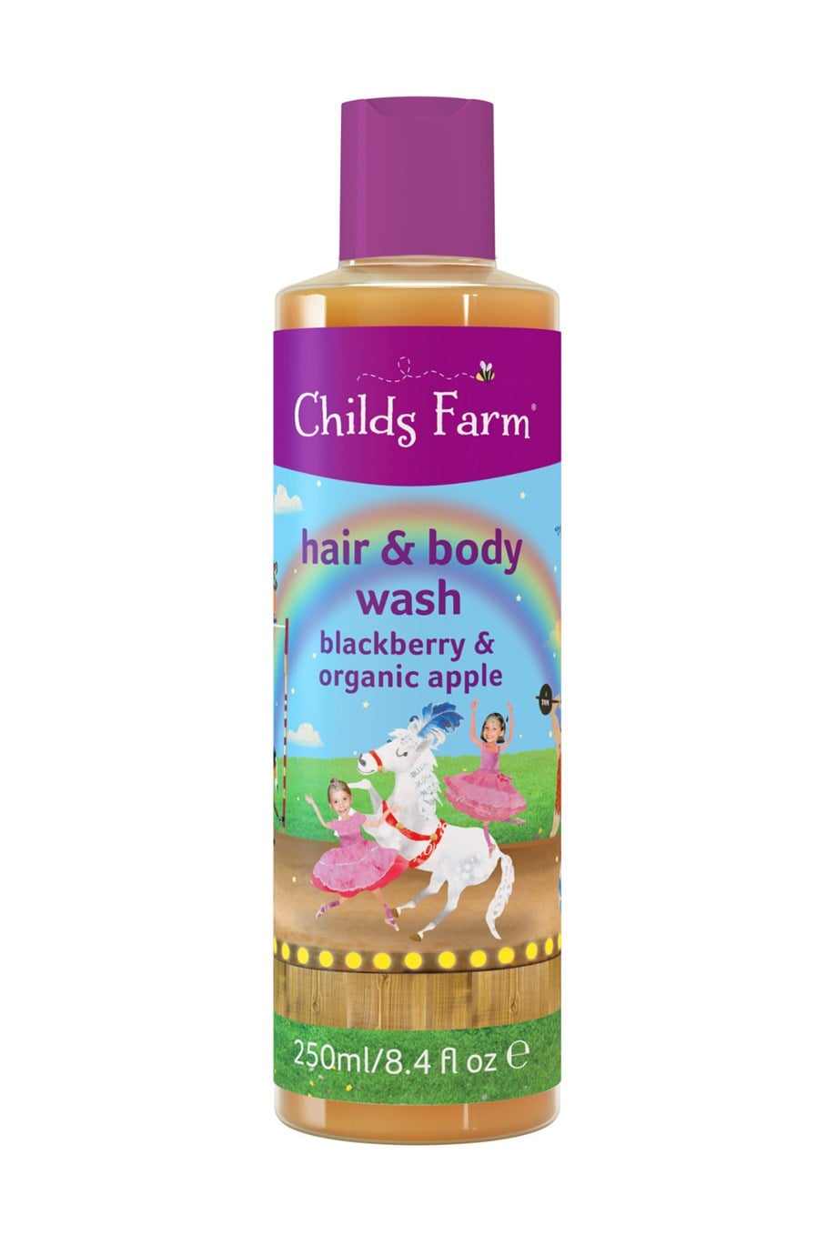 Childs Farm Böğürtlen ve Organik Elma Özlü Saç ve Vücut Şampuanı 250ml