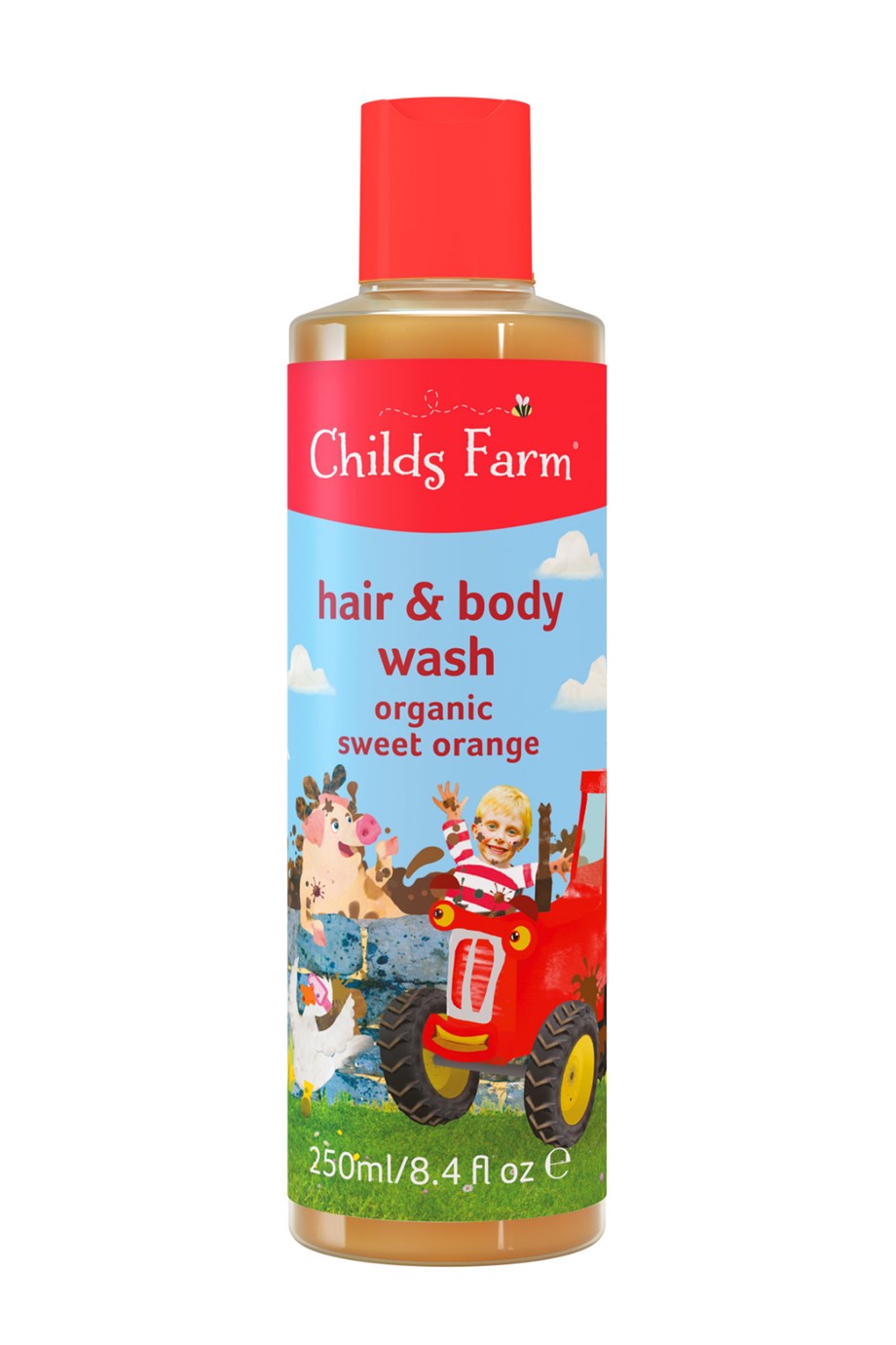 Childs Farm Organik Tatlı Portakal Özlü Saç ve Vücut Şampuanı 250ml