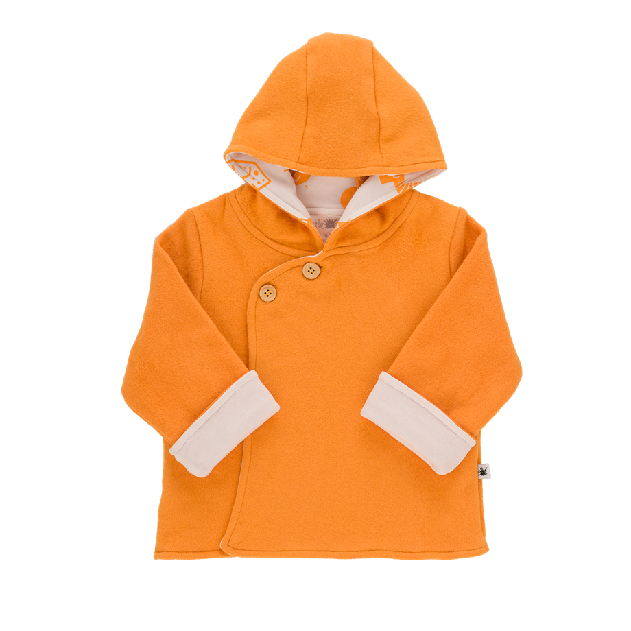 Cozy Kapüşonlu Polar Ceket