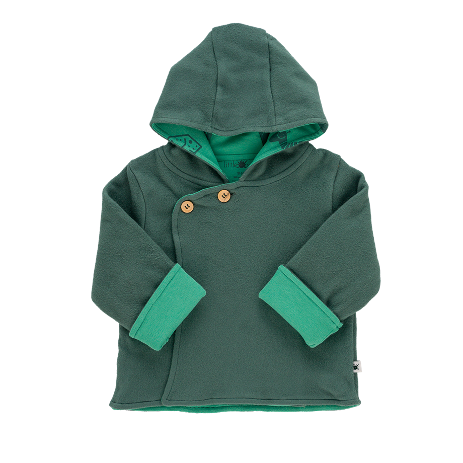 Cozy Kapüşonlu Polar Ceket