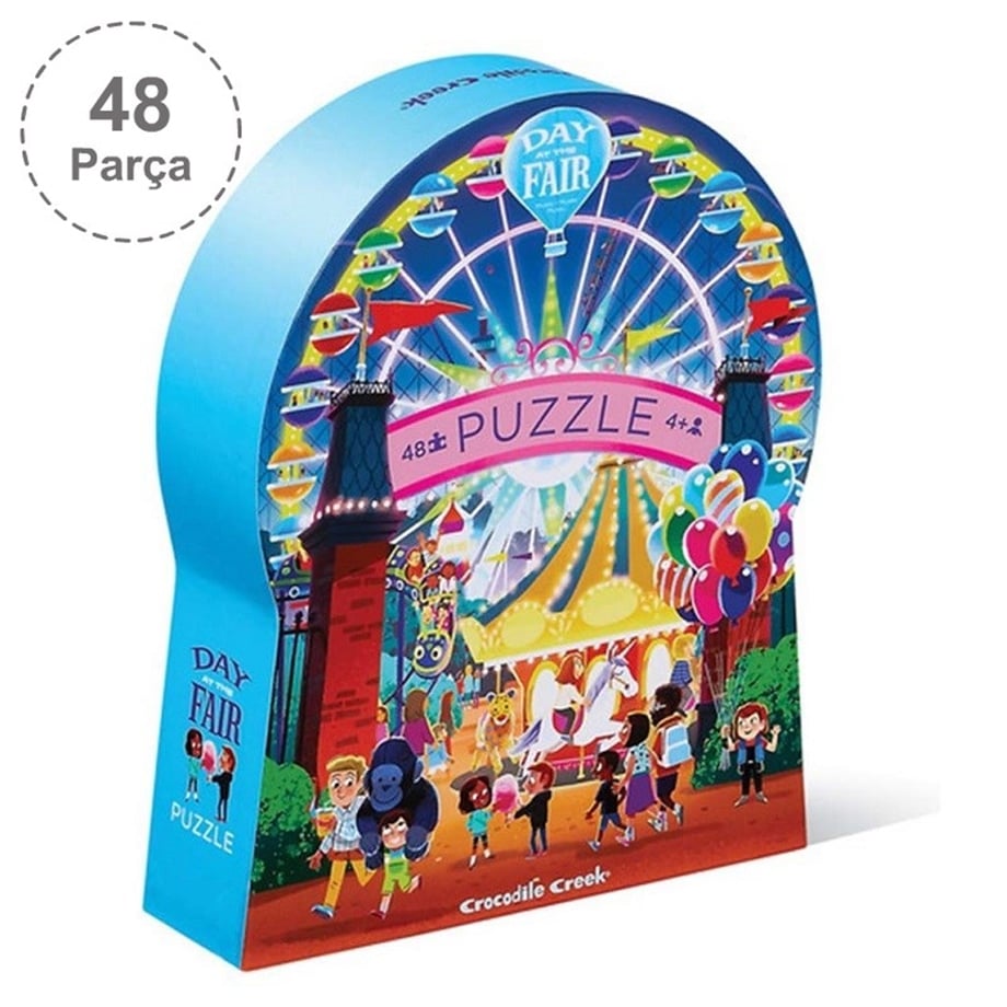 Crocodile Creek Müzede Bir Gün Puzzle - 48 Parça - Panayır 