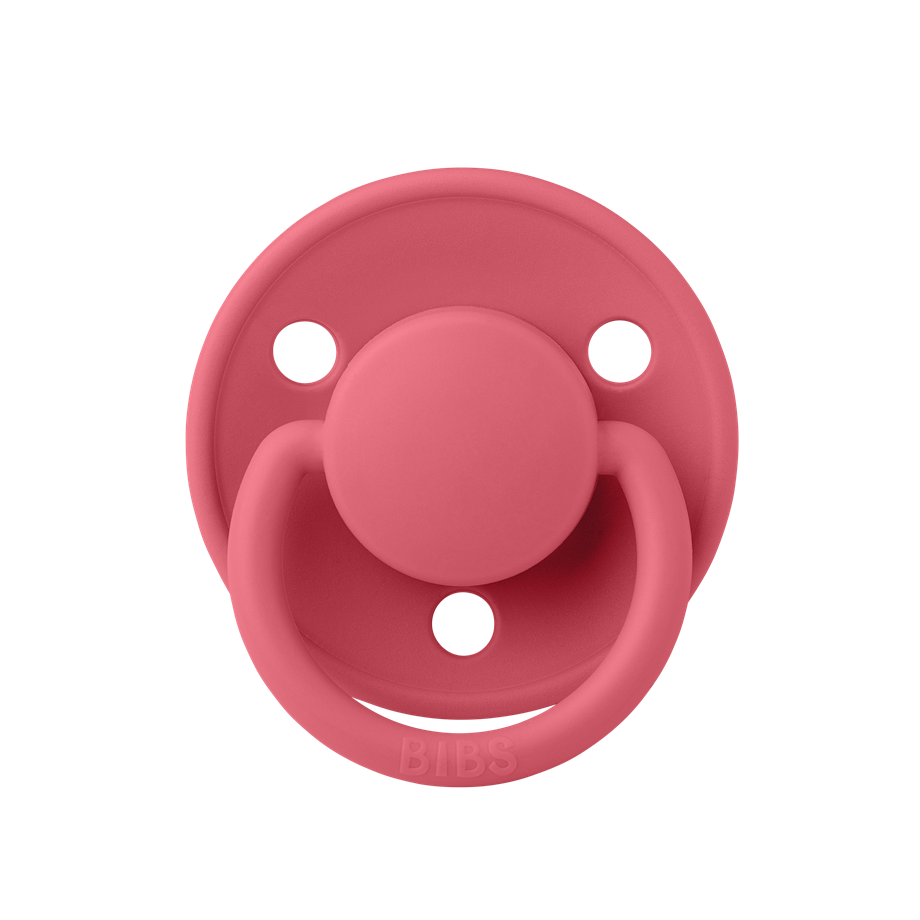 De Lux Tekli Silikon Emzik Coral 