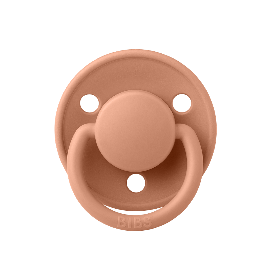De Lux Tekli Silikon Emzik Peach 
