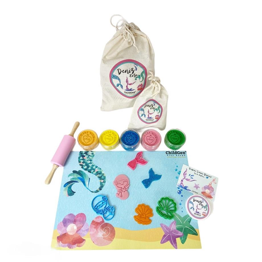 Deniz Kızı Oyun Hamuru Seti
