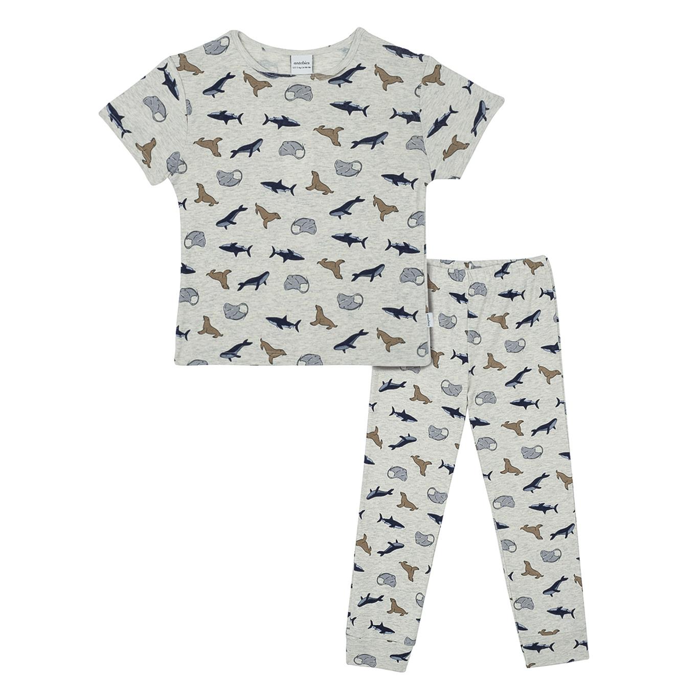 Denizde Yaşam Kısa Kollu Pijama Takımı
