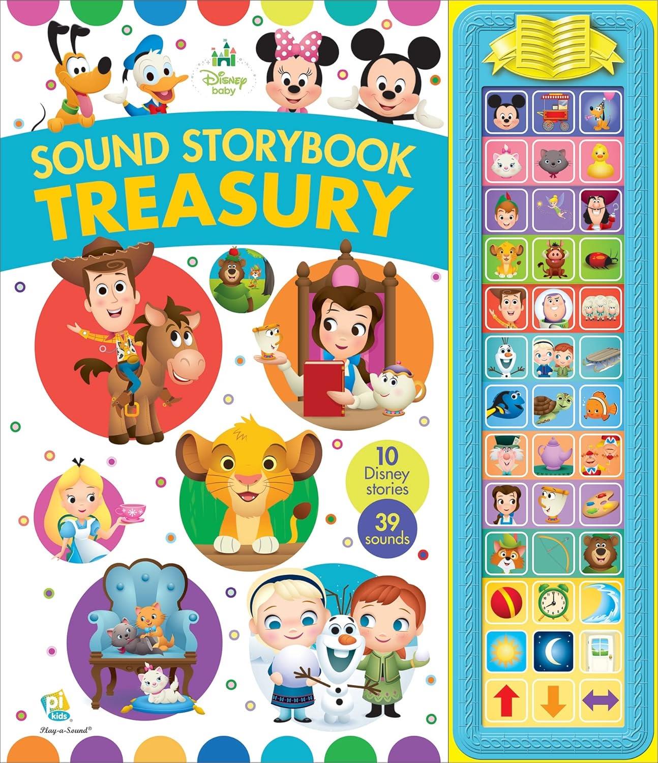 Disney Baby Mickey Mouse, Minnie Toy Story, Frozen, Lion King and More!: Sound Storybook Treasury