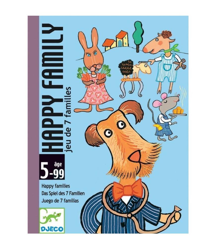 Djeco Kart Oyunları - Happy Family