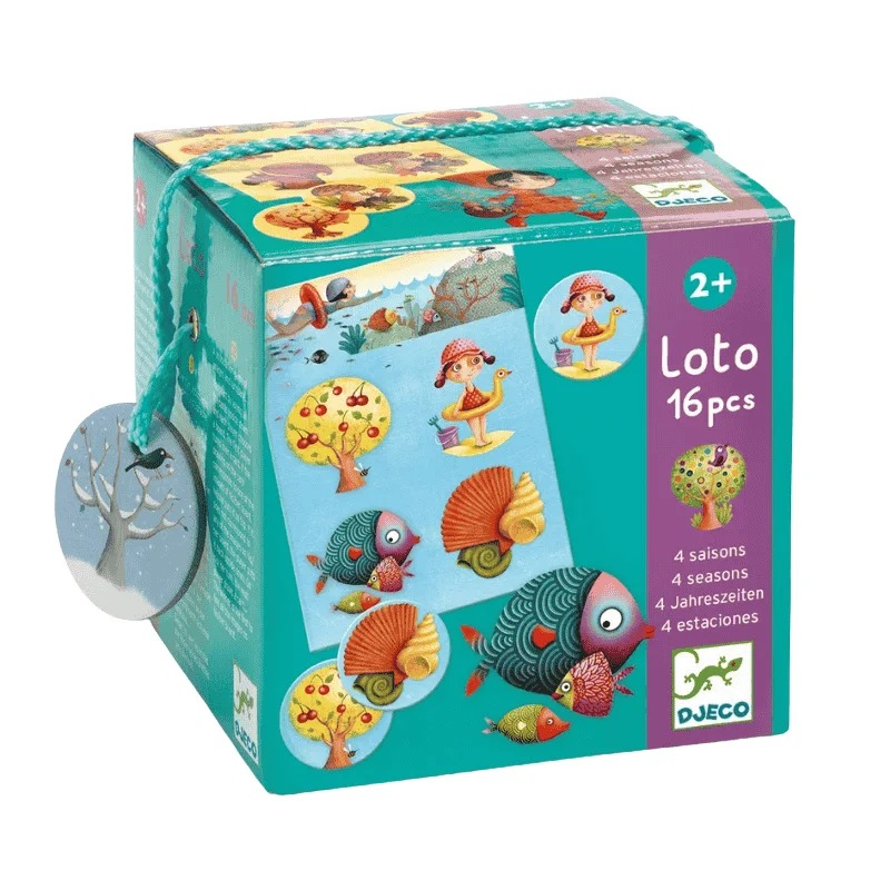 Djeco Tombala Oyunları - Lotto 4 Seasons