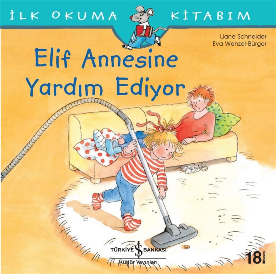 ELİF ANNESİNE YARDIM EDİYOR