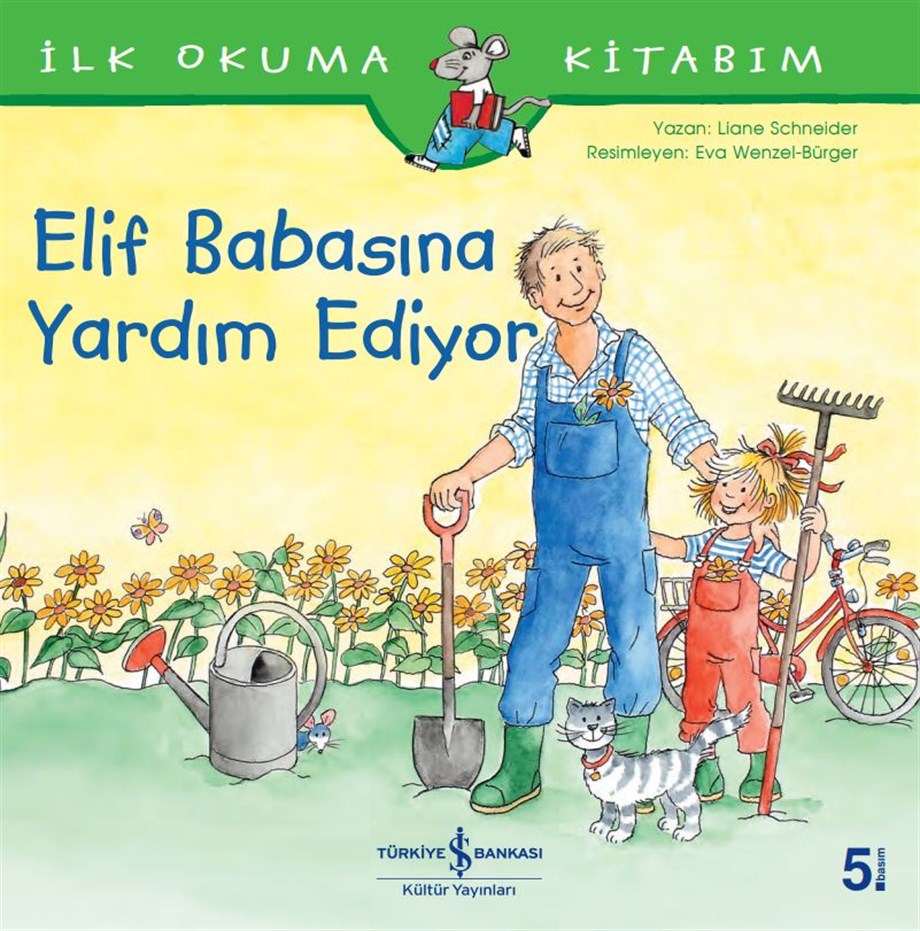 ELİF BABASINA YARDIM EDİYOR