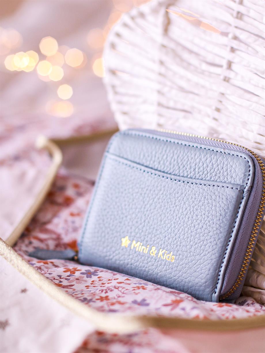 Fermuarlı Cüzdan-French Blue