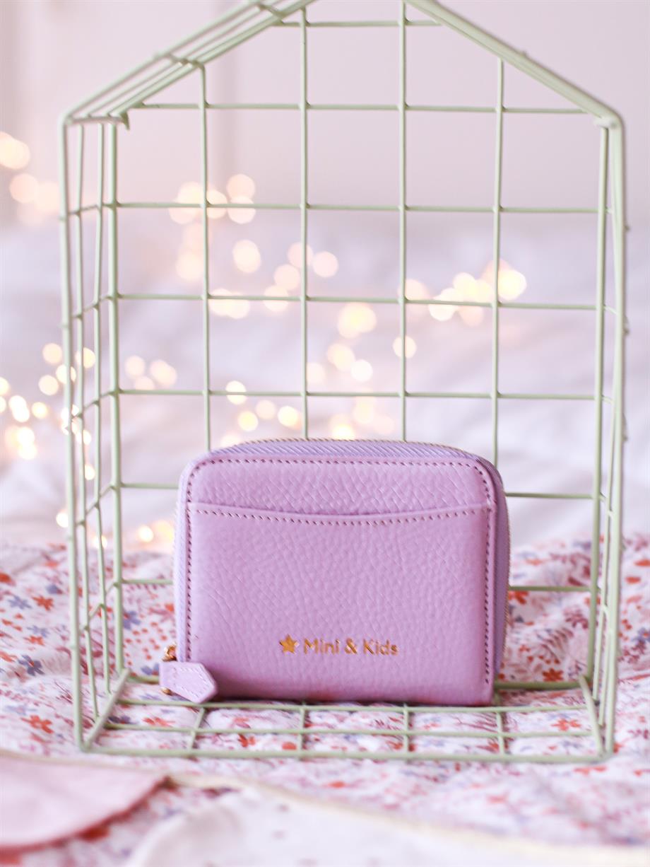 Fermuarlı Cüzdan-Lilac