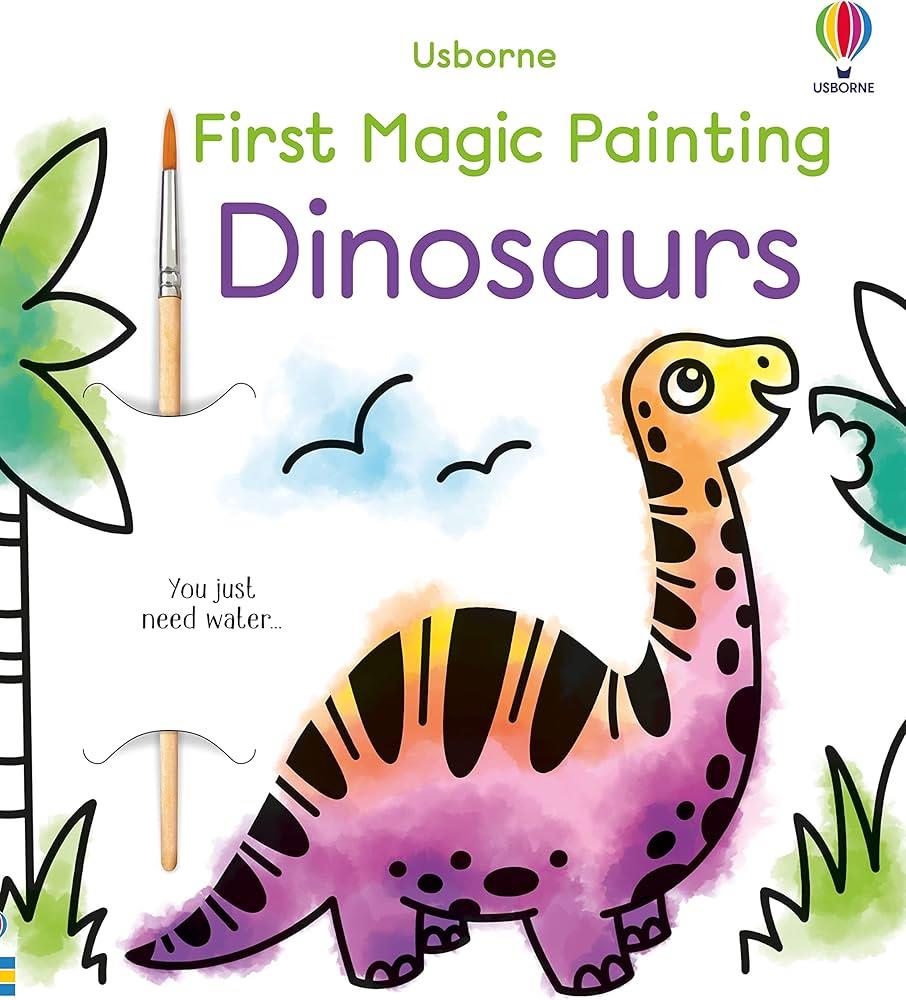 First Magic Painting: Dinosaurs