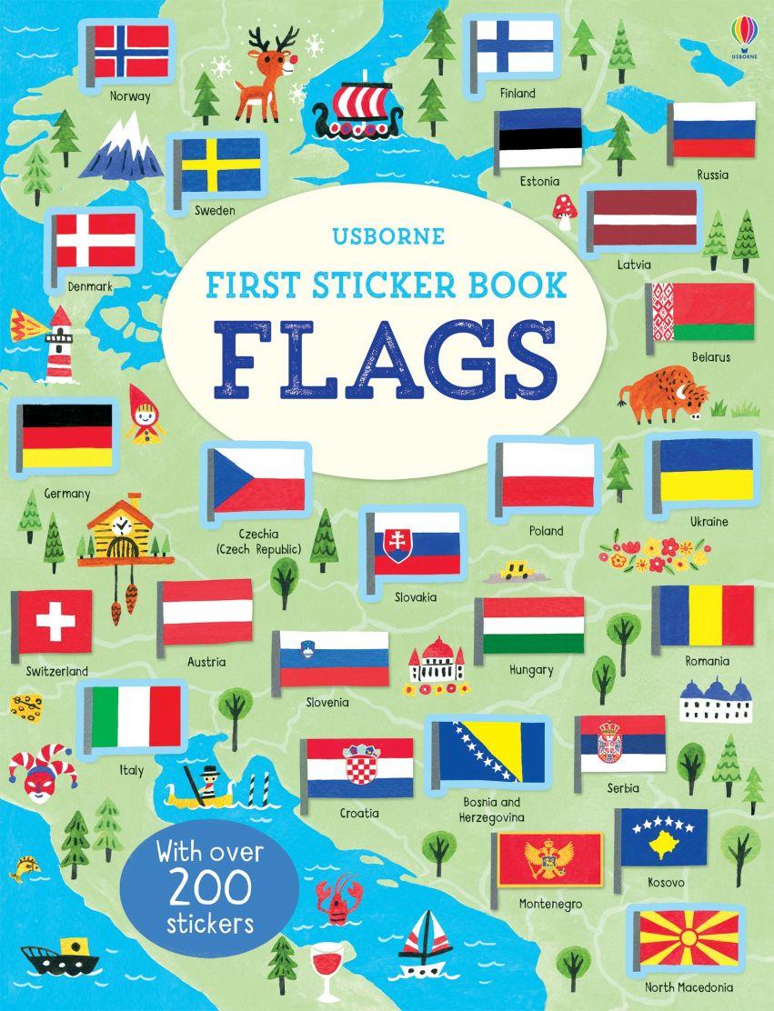First Sticker Flags