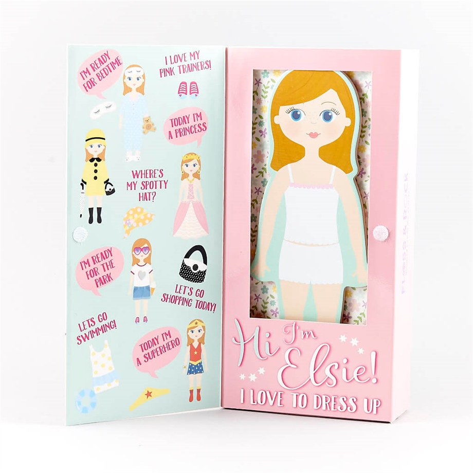 FLOSS & ROCK Mıknatıslı Giydirme Setleri / Elsie