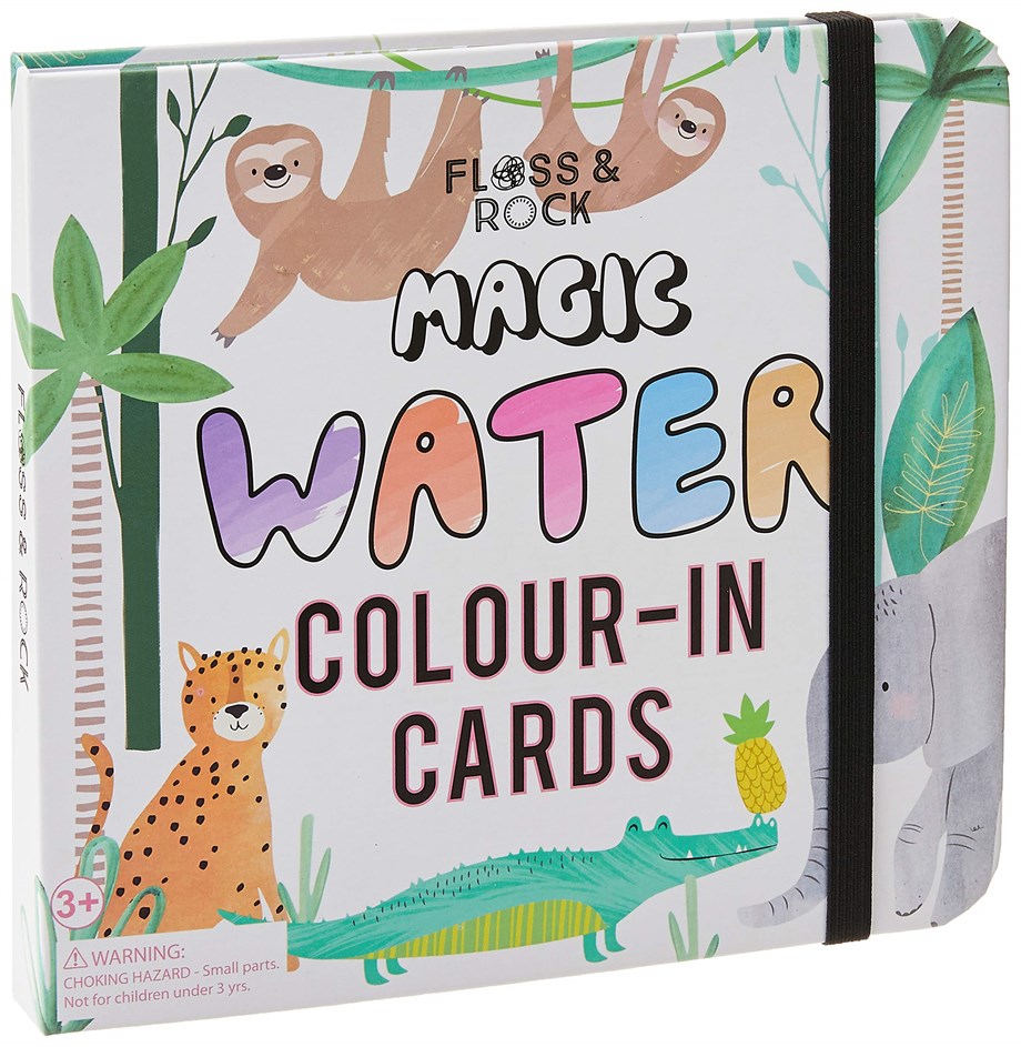 FLOSS & ROCK Renk Değiştiren Water Magic Kartlar/Jungle 