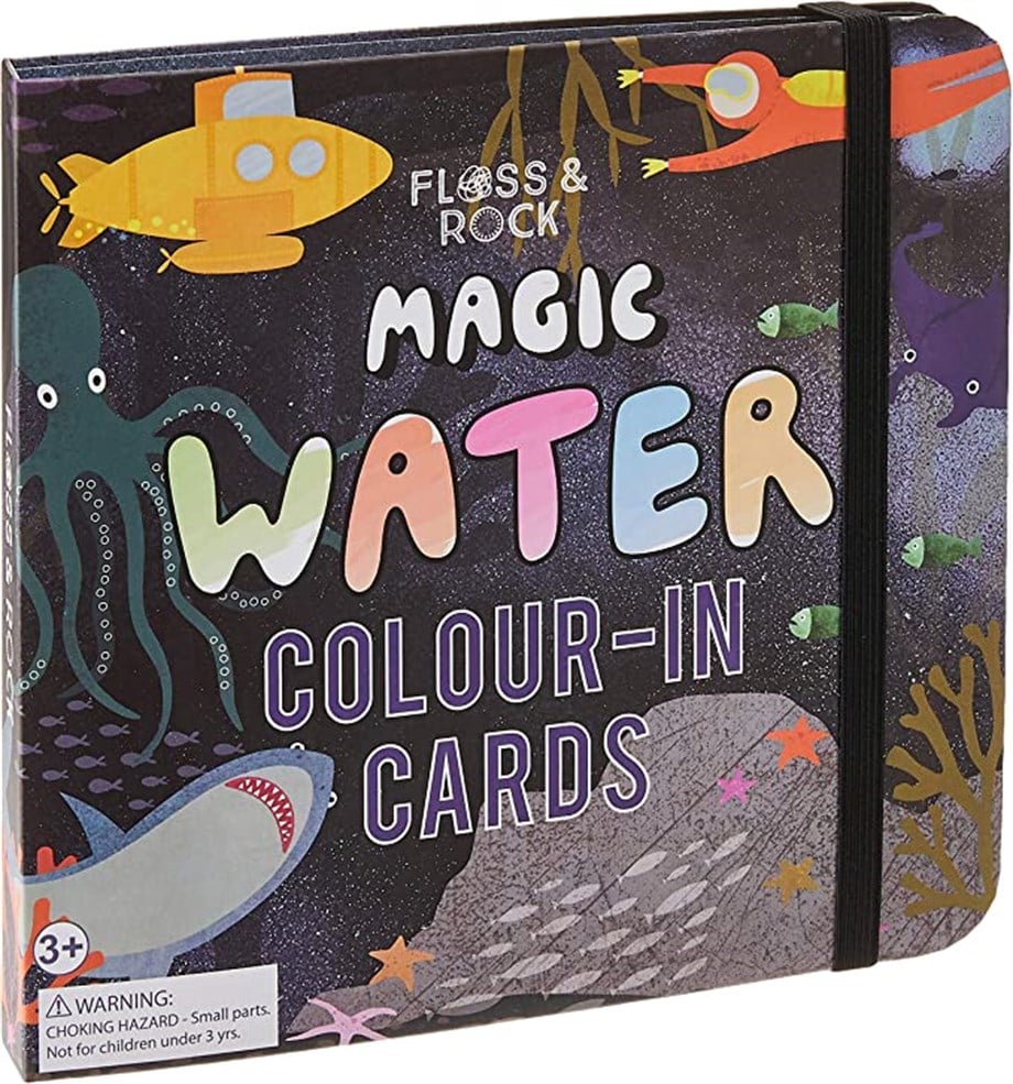 FLOSS & ROCK Renk Değiştiren Water Magic Kartlar/Deep Sea