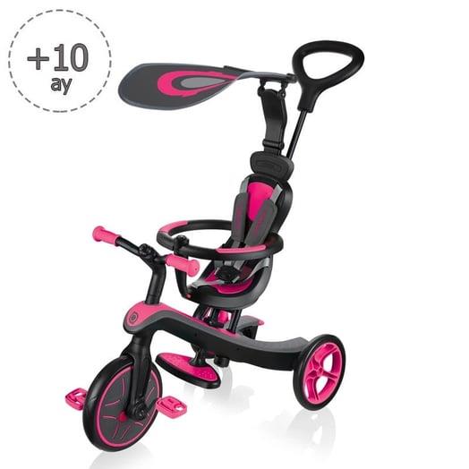 Globber Explorer 4in1 Bisiklet pembe