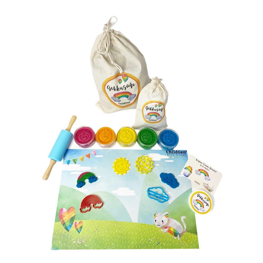 Gökkuşağı Oyun Hamuru Seti