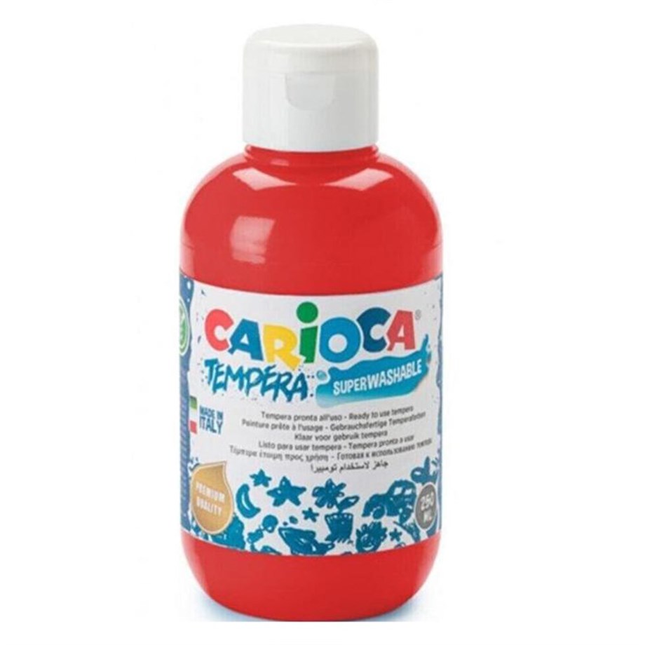 GUAJ BOYA (SÜPER YIKANABİLİR) 250 ML KIRMIZI 