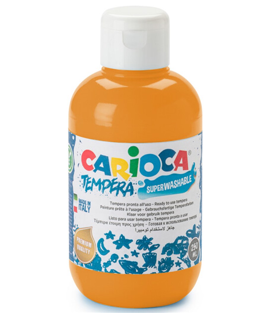 GUAJ BOYA (SÜPER YIKANABİLİR) 250 ML TURUNCU 